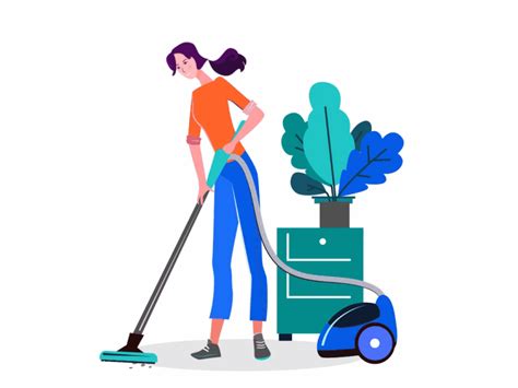 gif of cleaning|cleaning woman gif.